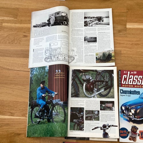 9 tidningar är Classic Motor Magasin från årgång 1999