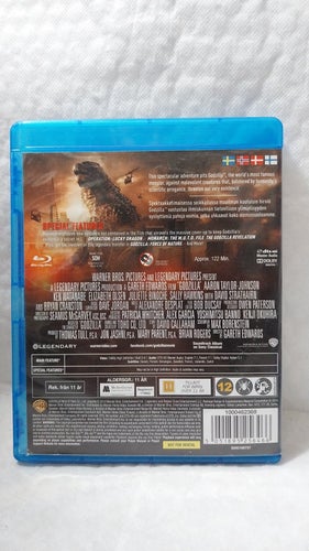 Godzilla 2014 Blu-Ray