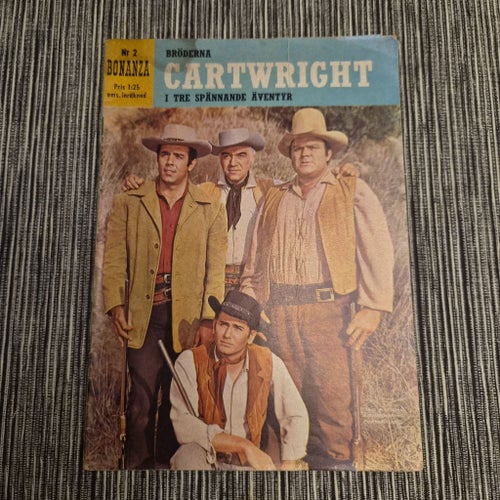 Bröderna Cartwright Nr 2 Bonanza 1962l