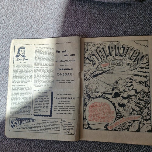 Stålmannen Nr. 9, 1950