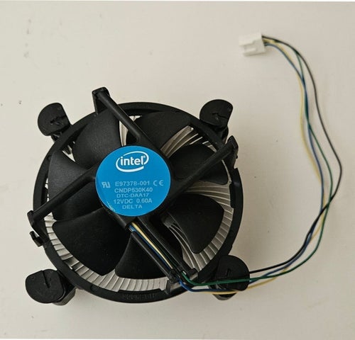 Intel Originalkylare (E97378-001) – Kopparkärna, 4-pin PWM