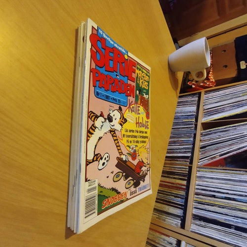Samling Serieparaden 1987 flera nummer 5 styck