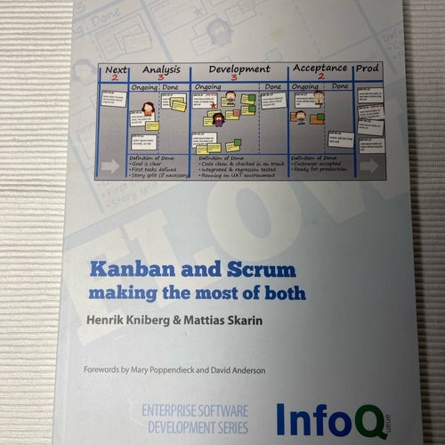 Kanban and Scrum making the most of both av Henrik Kniberg & Mattias Skarin,