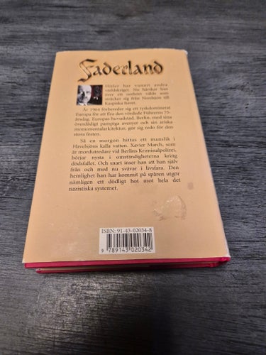 Faderland av Robert Harris, 1992