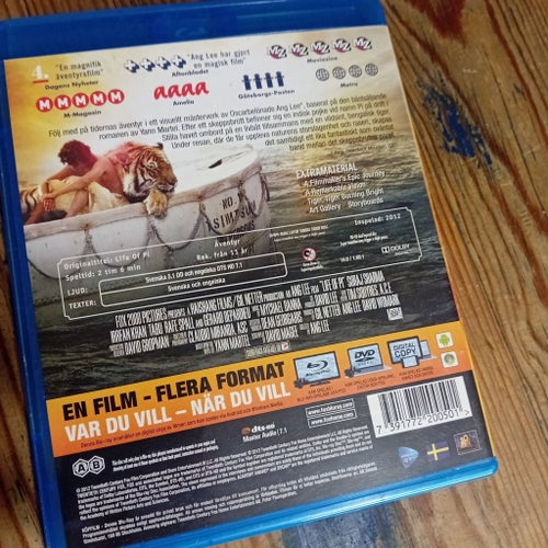 Berättelsen om Pi (Life of Pi) Blu-ray