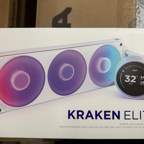 NZXT Kraken Elite RGB V2 360mm (3x120mm)