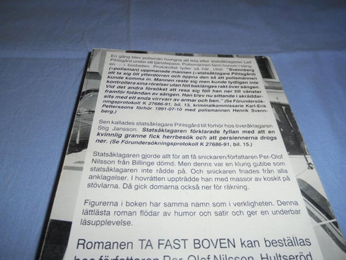 Ta fast boven av Per-Olof Nilsson (hft) 1993