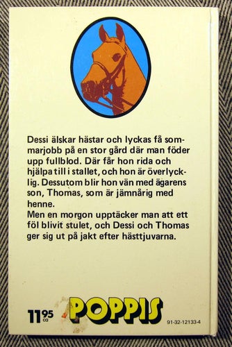 Dessi och hästtjuvarna G. BJÖRKLUND-GIRSCH Wahlströms Poppis-böcker
