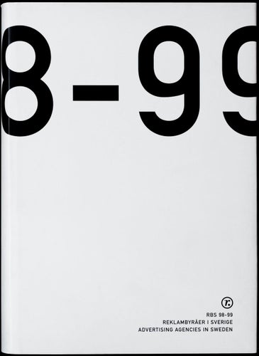 RBS 98-99 Reklambyråer i Sverige Byråboken