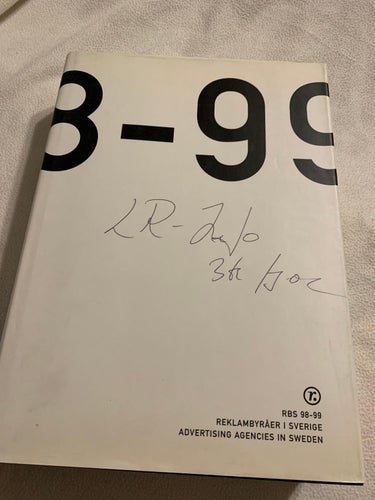 RBS 98-99 Reklambyråer i Sverige Byråboken