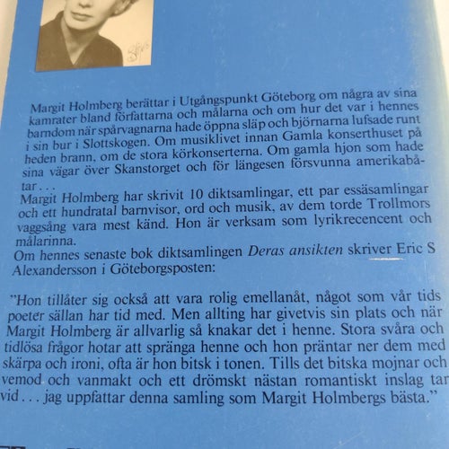 Utgångspunkt Göteborg (hft) kåserier över målare och författare från Göteborg