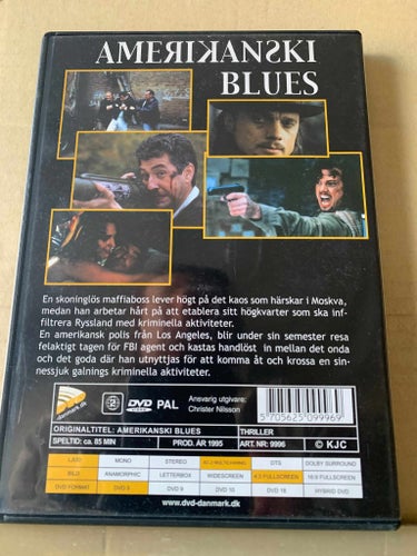 Amerikanski blues, Dvd