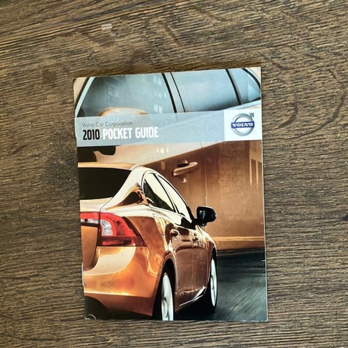 Volvo Car Corporation 2010 Pocket Guide