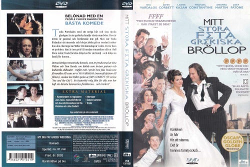 DVD - MITT STORA FETA GREKISKA BRÖLLOP - SÖNDAGSFILMEN