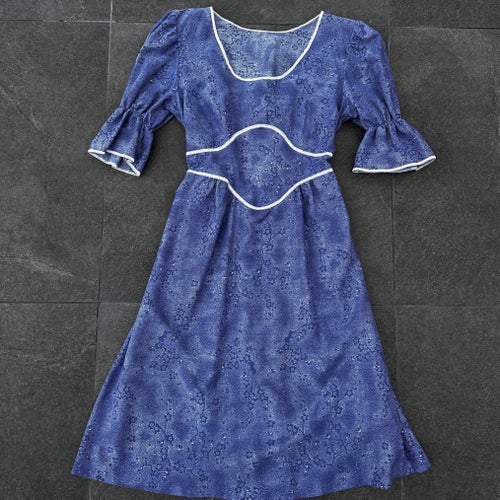 Dansk design vintageklänning retro gott skick S/M