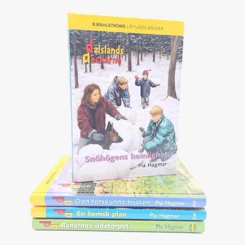 Dalslandsdeckarna - 4 böcker - Pia Hagmar