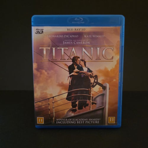 Titanic Blu-ray 3D 2st skivor