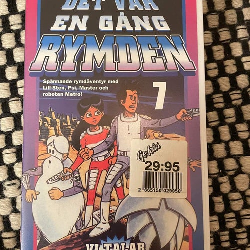 Det var en gång rymden 7- VHS