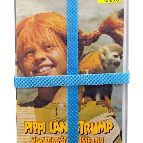 Pippi Långstrump, Världens Starkaste Tjej, VHS NY