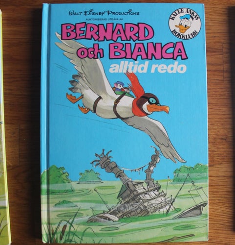 Bernard och Bianca alltid redo1980 Kalle ankas bokklubb
