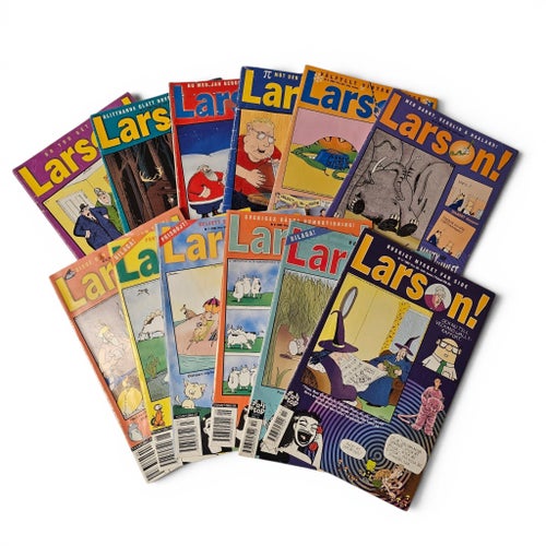 Larson! Serietidningar - 12 st 2000-2001