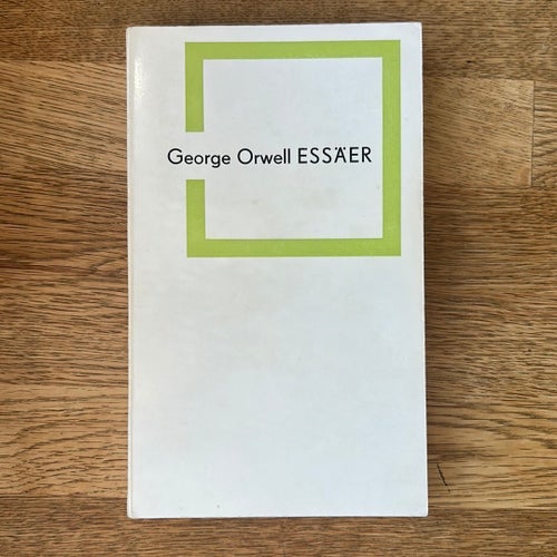 ESSÄER av George Orwell, 1963