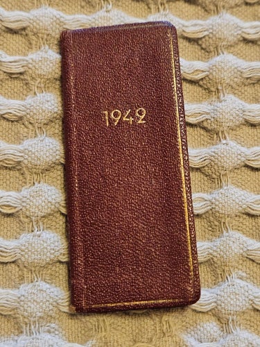 Portmonnä Kalender 1942