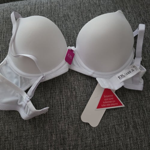 EK Lingerie vit behå, storlek 85B