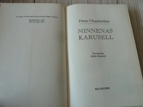 MINNENAS KARUSELL, D. CHAMBERLAIN, 1996,  BÖCKER