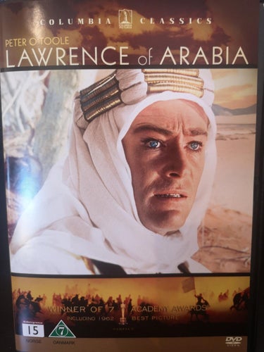 Lawrence of Arabia (1962)David Lean med Peter O'Toole, Alec Guinness
