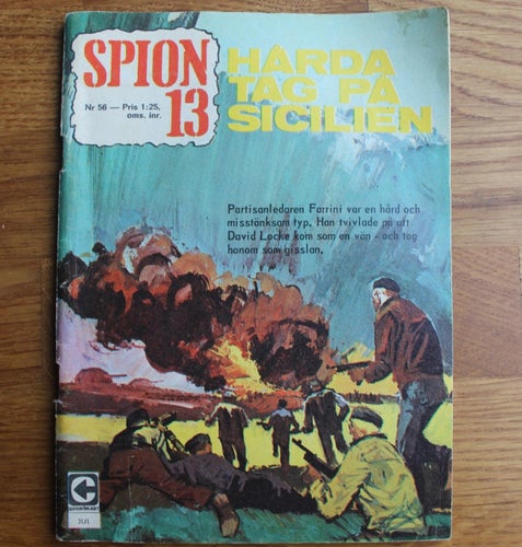 Spion 13 1967 NR 56 Hårdare tag på Sicilien