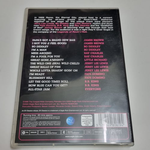 Legend of rock n' roll DVD
