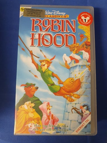 Robin hood VHS