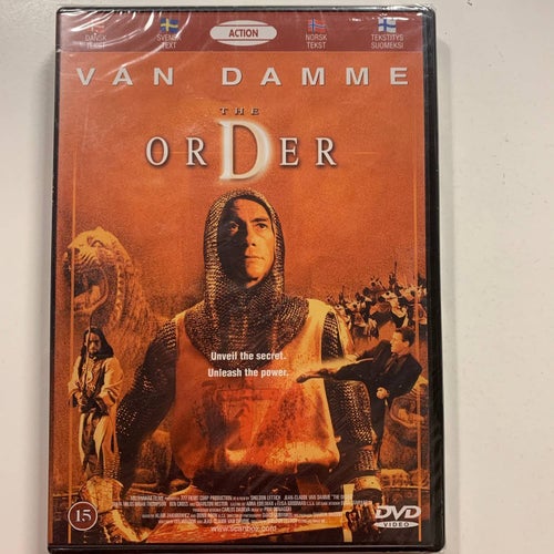 THE ORDER .- VAN DAMME. DVD ACTION -01. . INPLASTAD