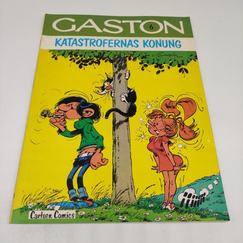 Gaston 6 - Katastrofernas konung - Första upplagan