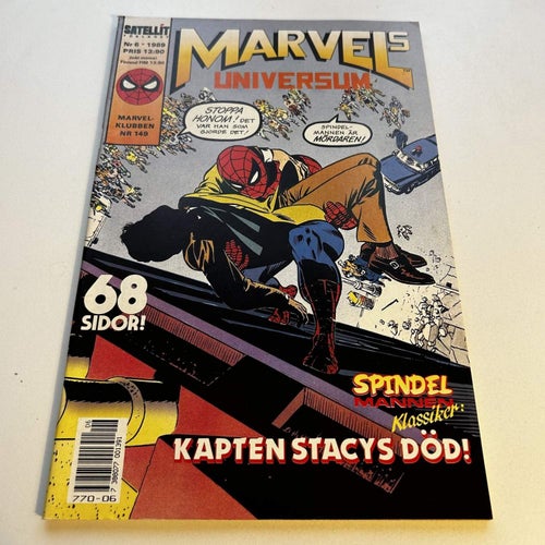 Marvels Universum nr 6 1989, toppex! VF+
