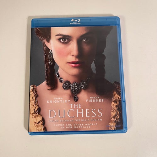 Blu-Ray - the Duchess. Keira Knightley, Ralph Fiennes