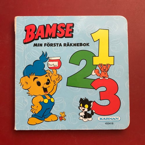 BAMSE MIN FÖRSTA RÄKNEBOK + BAMSE Bamse och Stampa Vi läser tillsammans