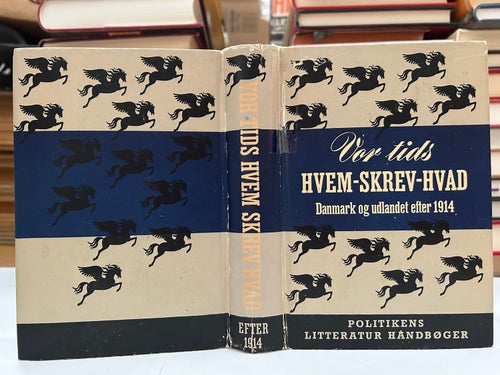 Vor tids HVEM-SKREV-HVAD Danmark og udlandet efter 1914, Very Fine plus
