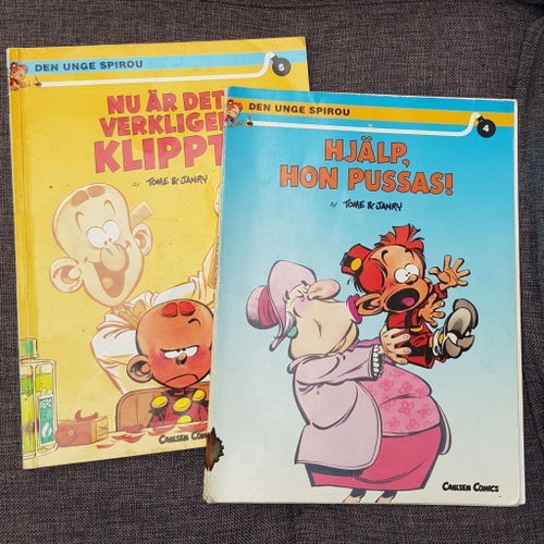 Den unge Spirou (2 album)