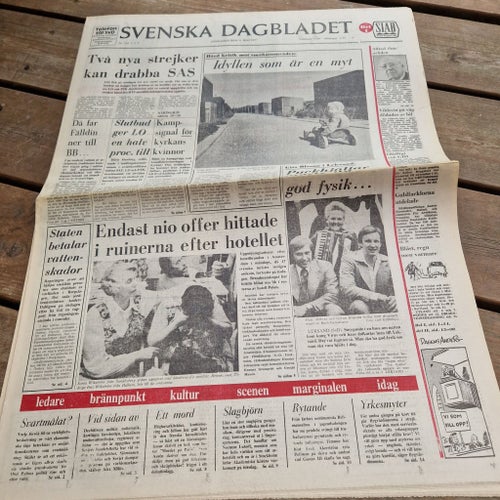 Svenska Dagbladet 11 Maj 1977