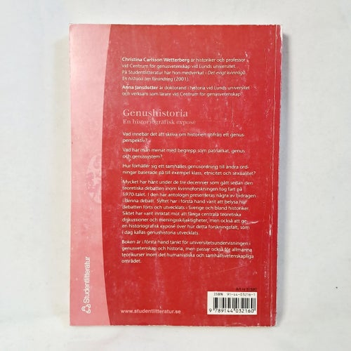 Genushistoria (2004) av red. Carlsson Wetterberg & Jansdotter