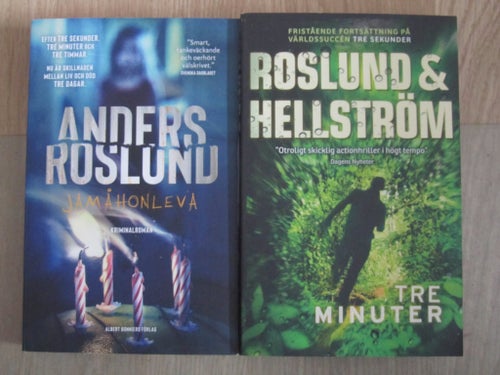 Anders Roslund & Hellström - Två Kriminalromaner