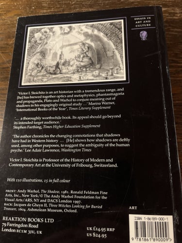 A Short History of the Shadow av Victor I. Stoichita, 1997