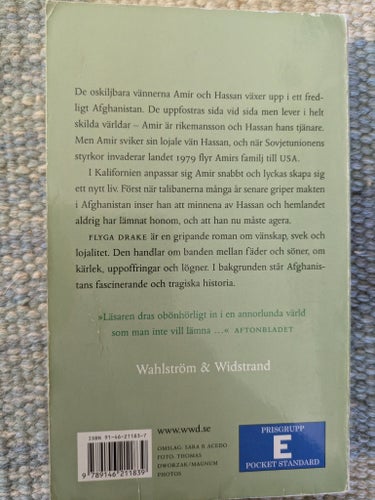 Flyga drake av Khaled Hosseini, 2003