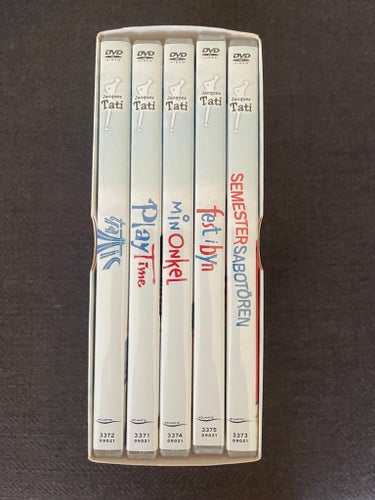 Jacques Tati DVD Box - 5 filmer