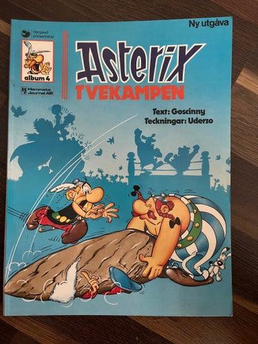 Asterix Tvekampen, Goscinny, Uderzo 1980