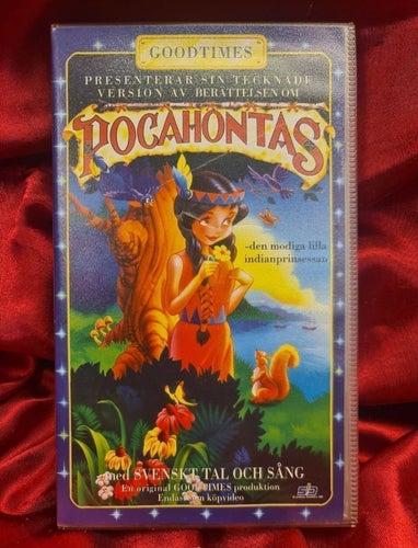 Pocahontas VHS en av de bättre, bra storry, sevärd.