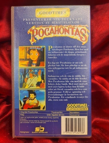 Pocahontas VHS en av de bättre, bra storry, sevärd.