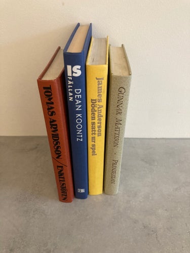 Bokpaket – deckare & spänning (Koontz, Arvidsson)